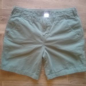 Venus Green Khaki Shorts